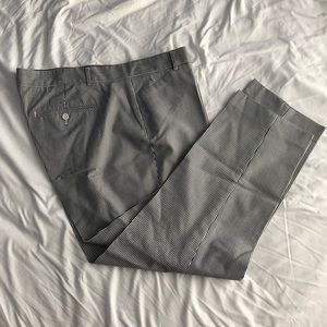 Striped cropped Gap pants